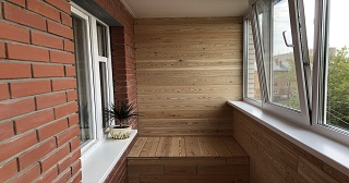 Отделка, остекление, утепление балконов в Полевском от 204 руб. м/2.