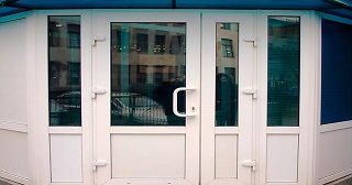 Пластиковая входная группа Полевской, цена от 10074 руб.